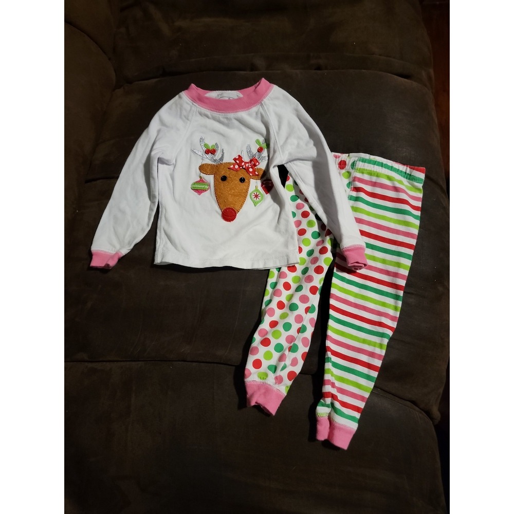 Mud pie christmas‎ holiday reindeer ornaments outfit size 9 12 months